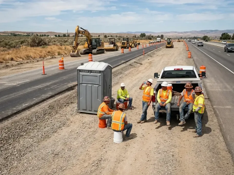 highway-road-construction-crew-007 — frequently asked questions, Porta Potty and Restroom Rentals in Merkel, TX